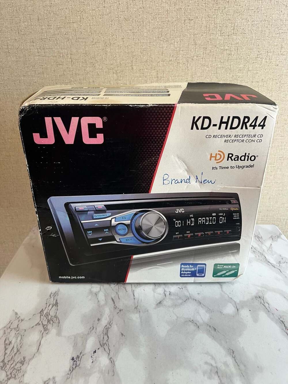 JVC KD-HDR44 CD Receiver with HD Radio